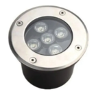Balizador Luminária Led Chão Piso Jardim 5w Embut Blindado -