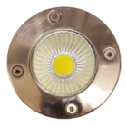 Balizador Luminaria Led Cob Chão Piso Jardim 7w Blindado - Br