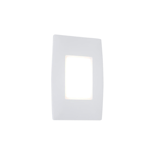 Balizador Mbled Lumo Embutir Led Bivolt Branco 3000k Luz Amar