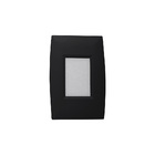 Balizador Mbled Lumo Embutir Led Bivolt Preto 3000k Luz Amare