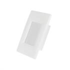 Balizador Parede Escada Led 2w 4x2 Branco Quente 3000k