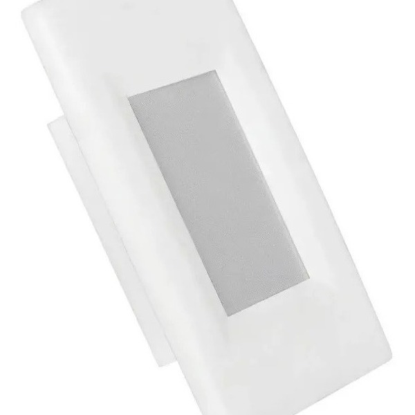 Balizador Parede Escada Led 2w 4x2 Branco Quente 3000k