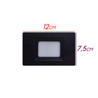 Balizador Preto Embutir Parede E Escada Caixa 4x2 + Led 5w Bi