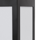 Balizador Ideal Redondo Metal Preto 1 Lâmpada Bivolt