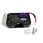 Balizador Sobrepor 1w 3000k 53lm Ip65 Preto-astraled