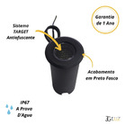 Balizador Solo Embutir Led 1,5w 2700k Antiofuscante Inox/pto