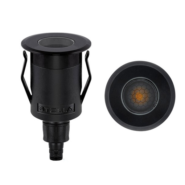 Balizador Solo Way Up 1w 3000k 45lm 24° Ip67 Preto-stella