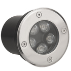 Balizador Spot Led Chão Piso Jardim 7w Embutir Ip65 Branco Qu