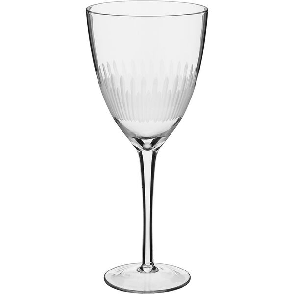 Ballet Taça Água 23x10x10cm 460ml Vidro Transparente 6 Peças