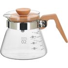 Balzac Cafeteira 12x18x18cm 600ml Borosilicato Transparente T