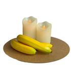 Banana Artificial Com 3 Unidades - Frutas Decorativas Realist