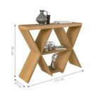 Bancada 1 Prateleiras Belford Carvalho