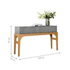 Bancada 2 Portas Leu Cinza Perolizado Tauari