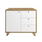 Bancada 3 Gavetas Carbonia Olmo Branco