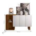 Bancada 3 Portas Bled Ype Off White