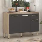 Bancada 3 Portas Roni Avena Grafito