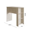 Bancada 3 Prateleiras Luna Irm Crema