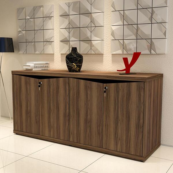 Bancada 4 Portas Derby Nogal Preto