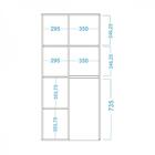 Bancada 8 Nichos Branco Mdp 15mm