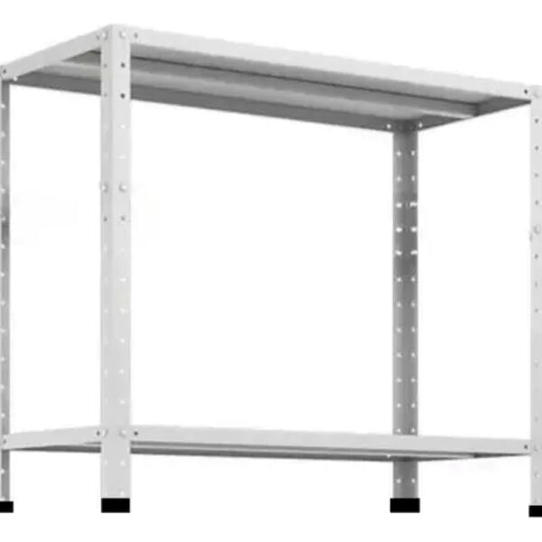 Bancada Aço 2 Bandejas 0,30x0,91x1,00 Linha Leve