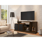 Bancada Alabama Para Sala Tv Até 50'' Rack Com Rodinhas - Cac