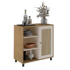 Bancada Aparador 1 Porta Ibagué Carvalho Off White