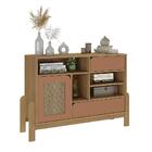 Bancada Aparador 2 Gavetas Bucaramanga Carvalho Terracota