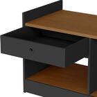 Bancada Aparador 2 Prateleiras Stka Pérola Dourado