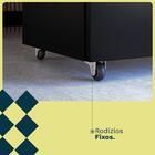 Bancada Armário Cantinho Do Café Dueto - Preto/preto