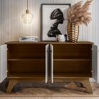 Bancada Atenas 4 Portas Imbuia Off White