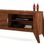 Bancada Avila C/ Painel Faro Rústico – Dj Móveis - Rustico Ma