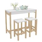 Bancada Bahamas 2 Bancos 2 Gavetas Branco Politorno