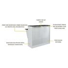 Bancada Balcão / Divisor De Ambientes Multifuncional Multimóv