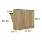 Bancada Balcão / Divisor De Ambientes Multifuncional Multimóv