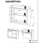 Bancada Balcão Com Prateleira/divisor De Ambientes Multimóvei