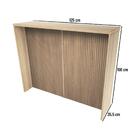 Bancada Balcão De Cozinha 125cm Multimóveis Cr20373