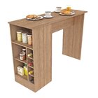 Bancada Balcão De Cozinha Ilha Gourmet Mel