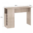 Bancada Balcão Mesa Cozinha Gourmet Fellicci Nogueira