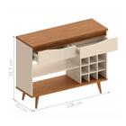 Bancada Bar Angra Off White Noce