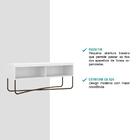 Bancada Branca Tubo Ouro Velho