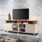 Bancada Briz 1.8 Off White / Nature - Hb Móveis