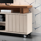 Bancada Briz 1.8 Off White / Nature - Hb Móveis