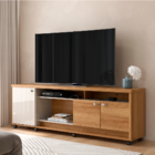 Bancada Com 3 Portas Pádua Freijó Off White