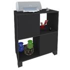 Bancada Com Nichos Cefalù Preto