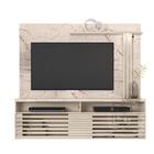 Bancada Com Painel Frizz Para Tv 65 Polegadas Calacata/off Wh