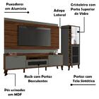 Bancada Com Painel Tv 75 E Cristaleira M