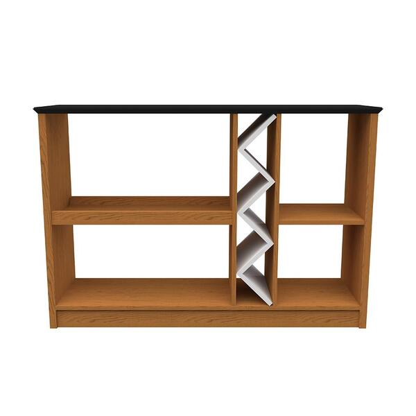 Bancada Com Prateleiras Florida Ype Preto