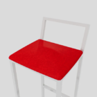 Bancada Cozinha Balcão Gourmet 120cm Pinus Com 2 Banquetas Es