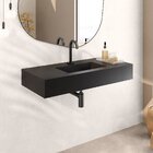 Bancada Cuba Esculpida De Porcelanato Para Banheiro Alto Padr