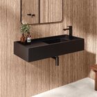 Bancada Cuba Esculpida De Porcelanato Para Banheiro Alto Padr